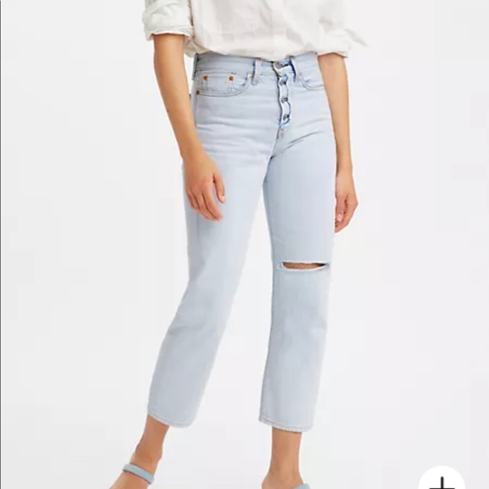 NWT Levi’s wedgie straight jean